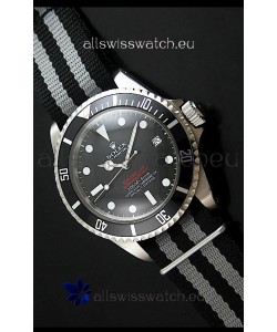 Rolex Oyster Vintage Date Sea-dewller Submariner Swiss Replica Watch in Black Dial