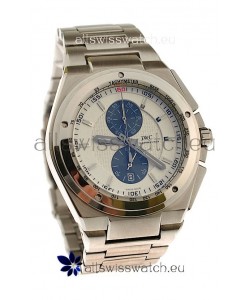 IWC Ingenieur Chronograph Japanese Watch in White Dial