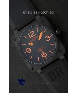 Bell and Ross BR 01-92 Swiss Watch in PVD Casing