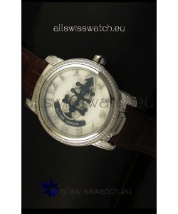 Ulysse Nardin Dual Escapement Japanese Watch in White Dial